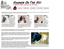 Tablet Screenshot of houndsonthehillllc.com